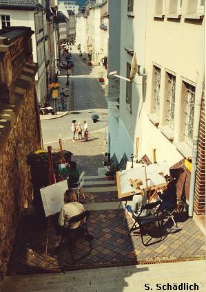 Blick von Klein Montmartre